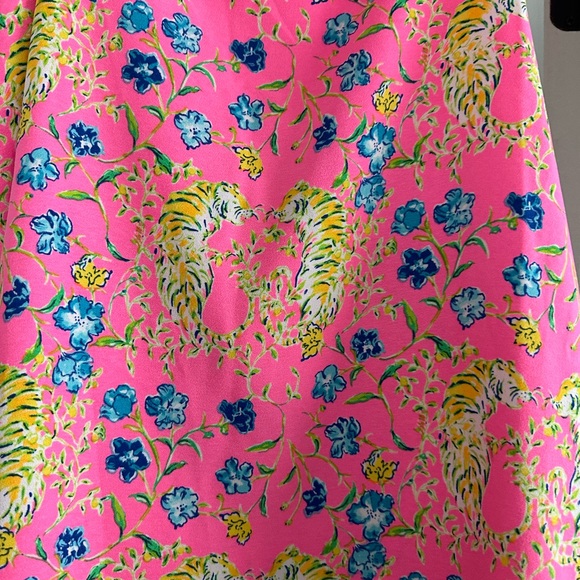 NWT Lily Pulitzer Tiger Romper size 14 - Picture 3 of 4